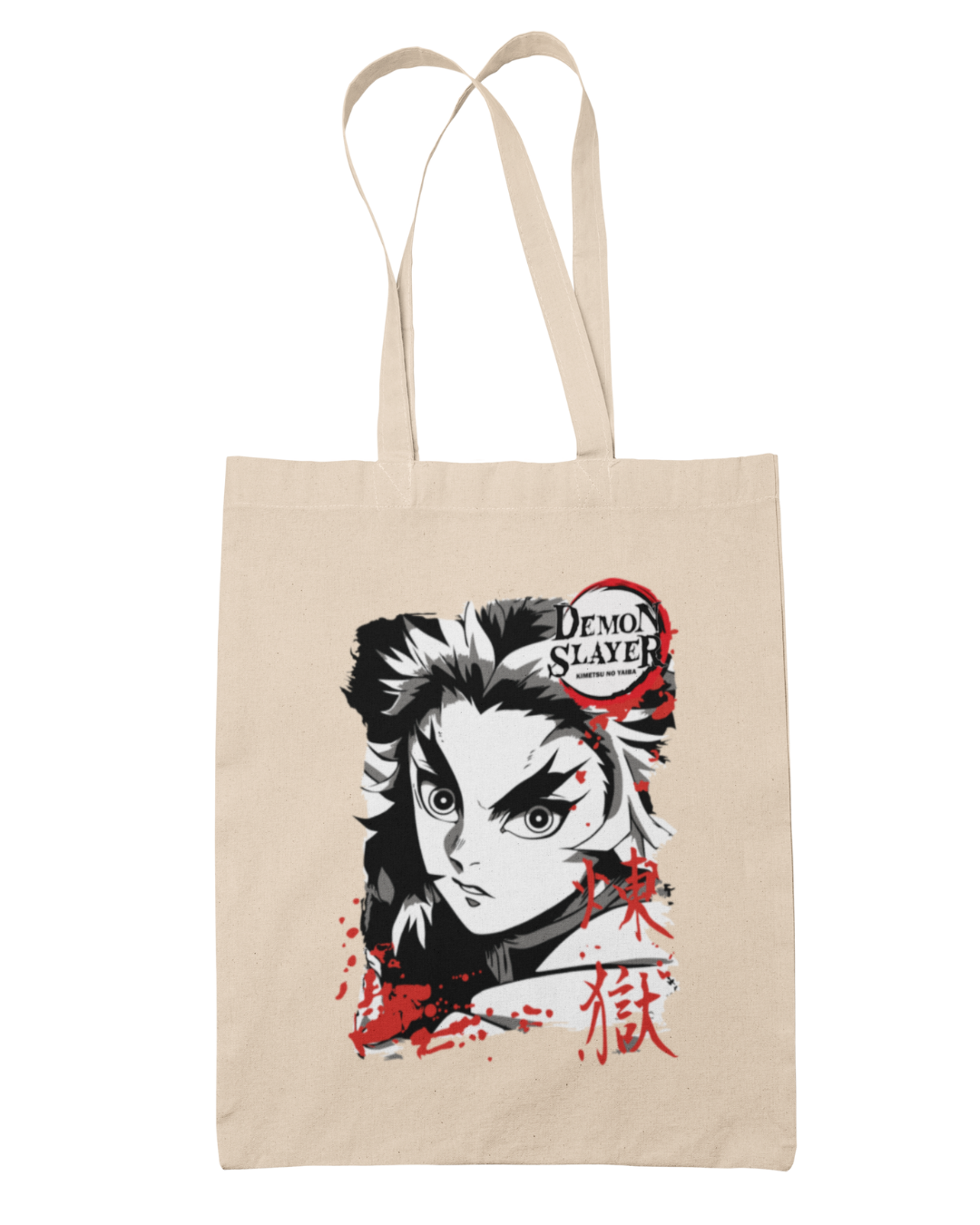 Rengoku & Logo Tote Bag - Demon Slayer
