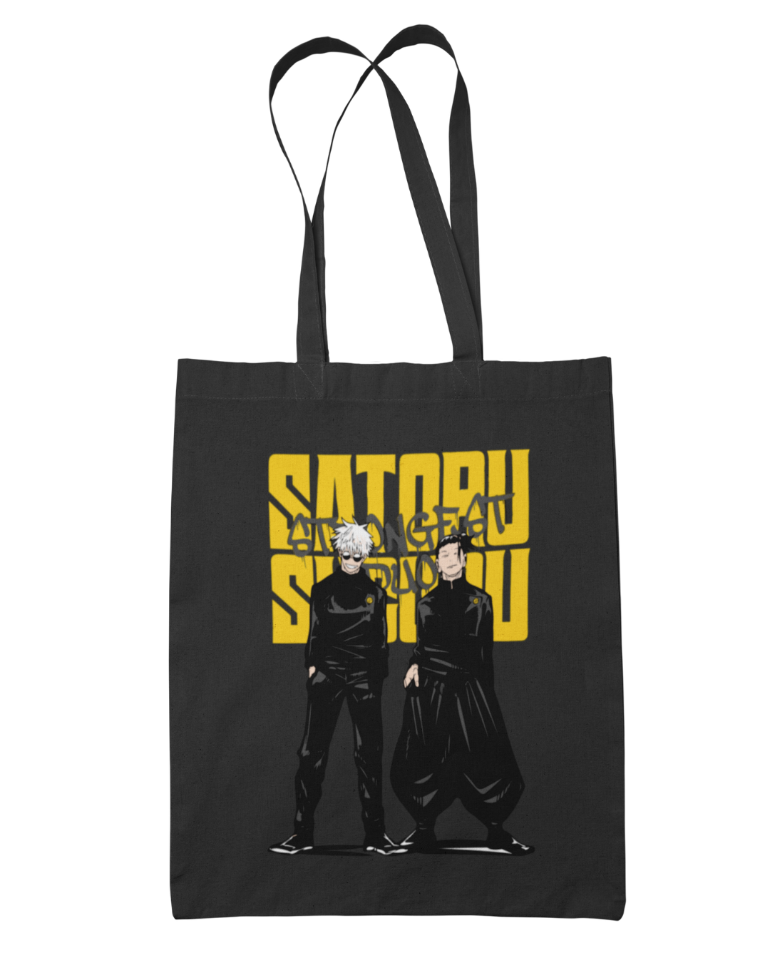 Gojo and Geto & Writing Tote Bag - Jujutsu Kaisen