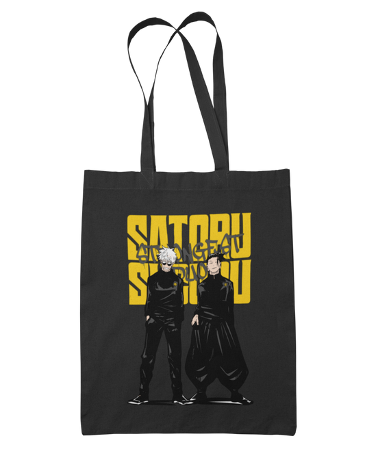 Gojo and Geto & Writing Tote Bag - Jujutsu Kaisen