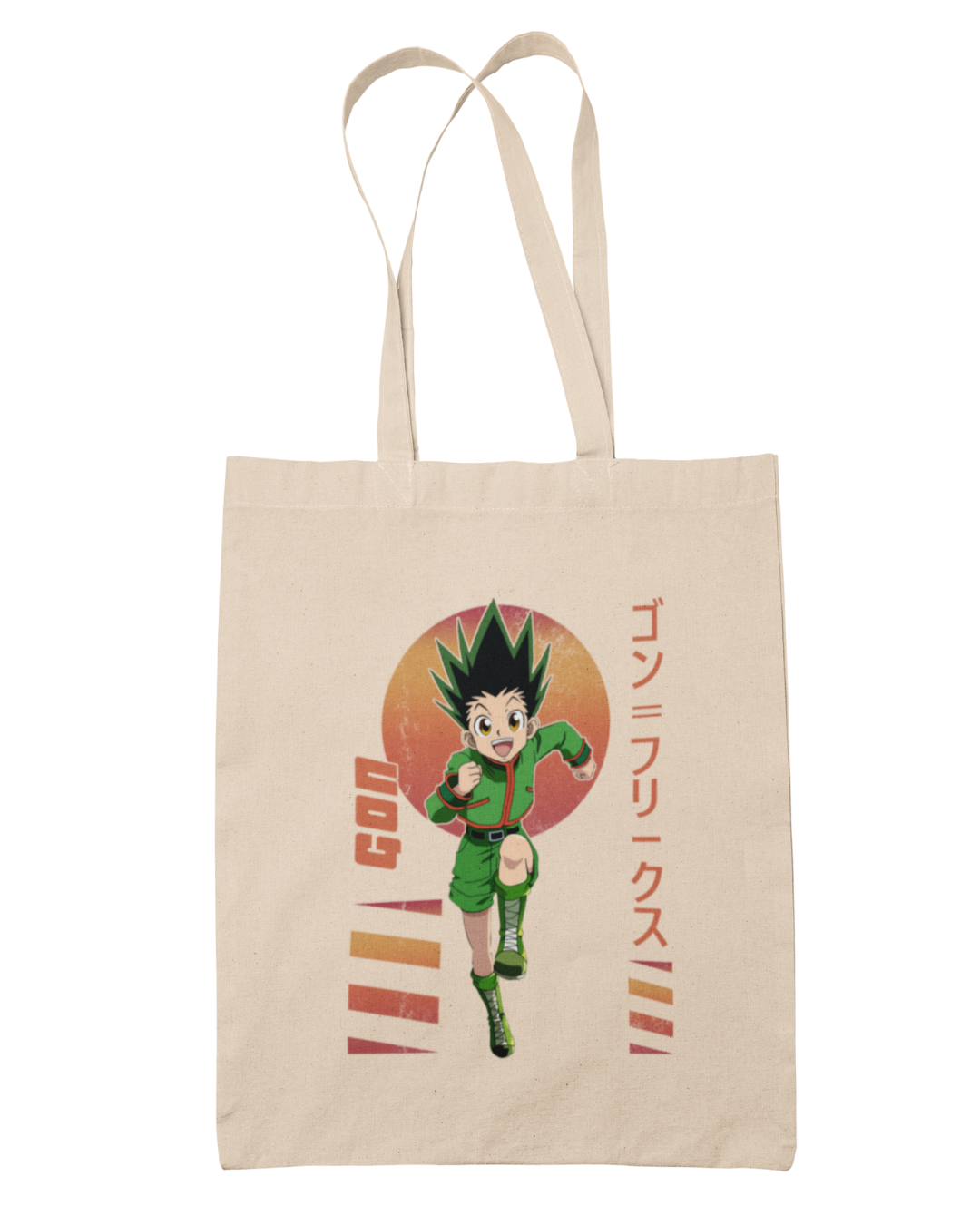 Gon & Pattern Tote Bag - Hunter x Hunter