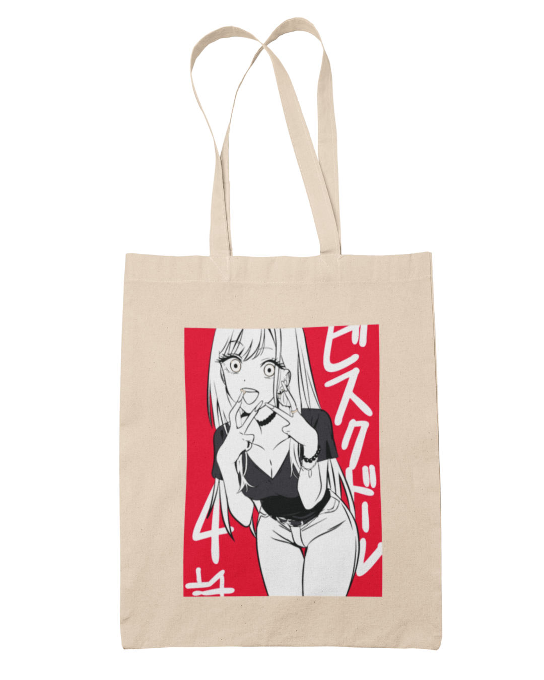 Marin Kitagawa Happy & Pattern Tote Bag - My Dress-Up Darling