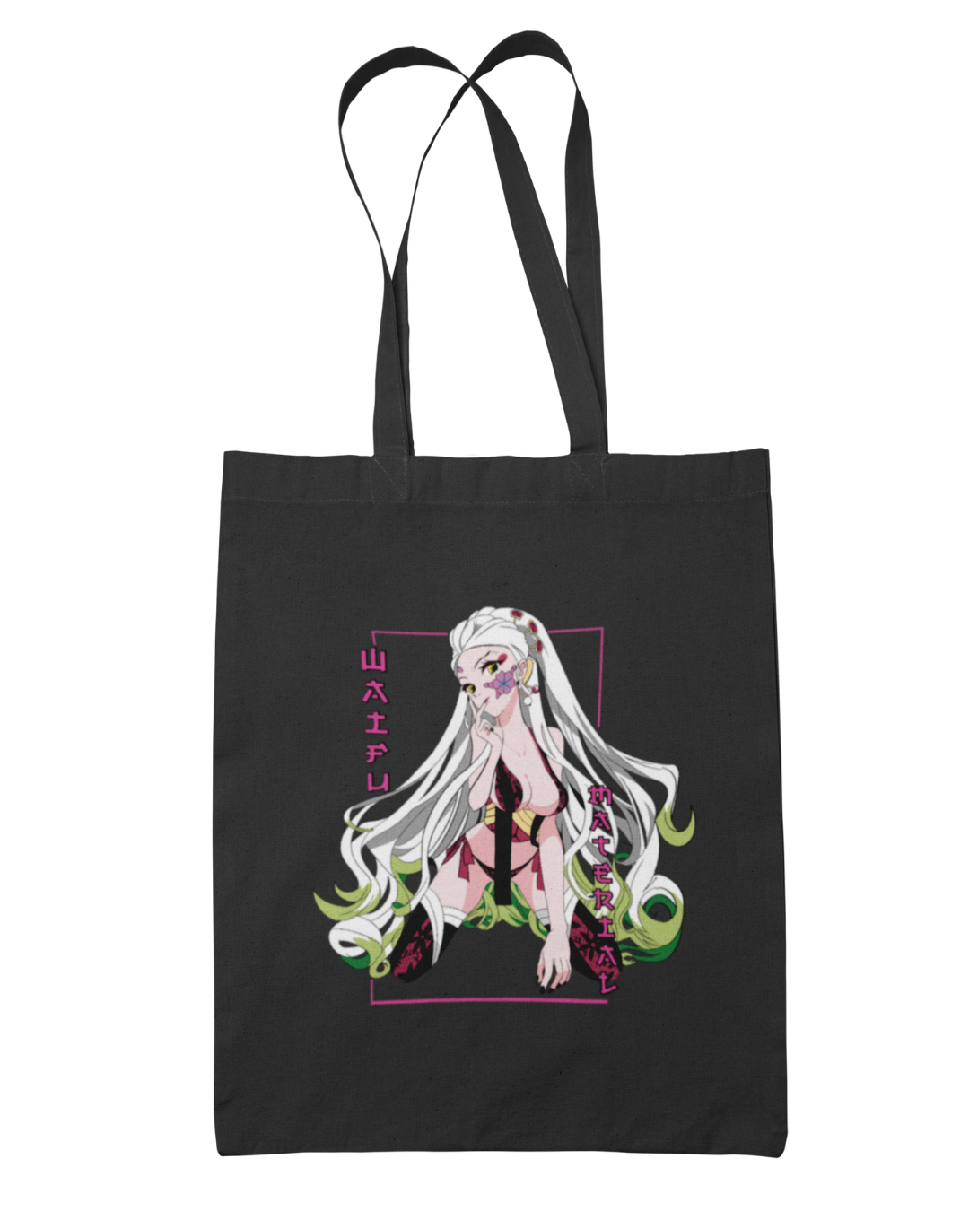 Daki Material Waifu Tote Bag - Demon Slayer