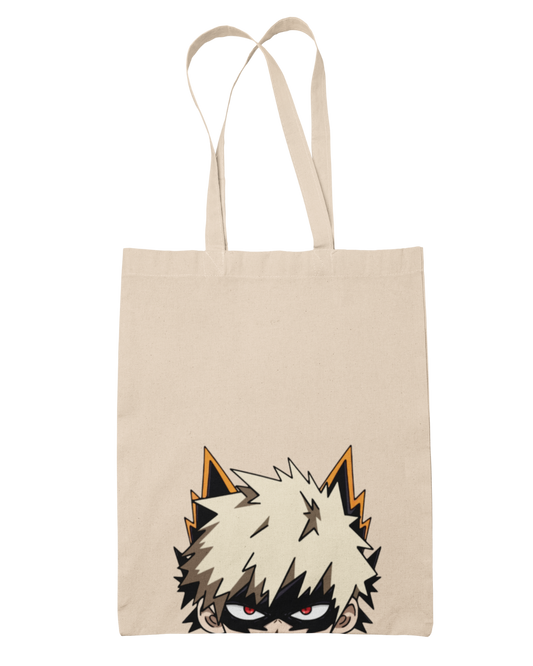 Bakugo Peeking Tote Bag - My Hero Academia