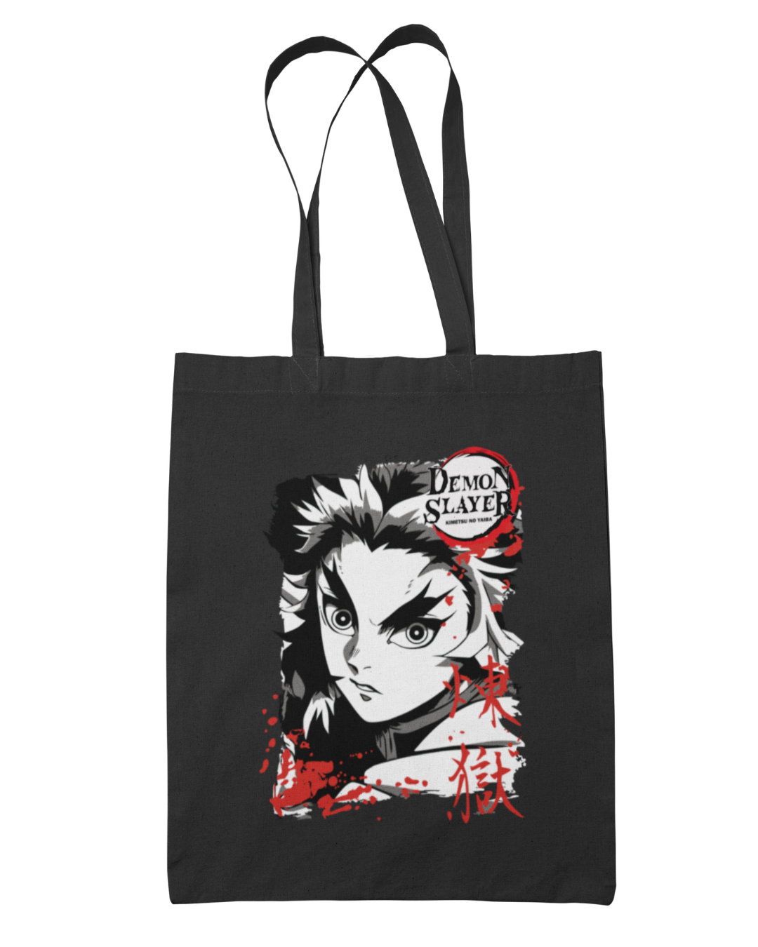 Rengoku & Logo Tote Bag - Demon Slayer