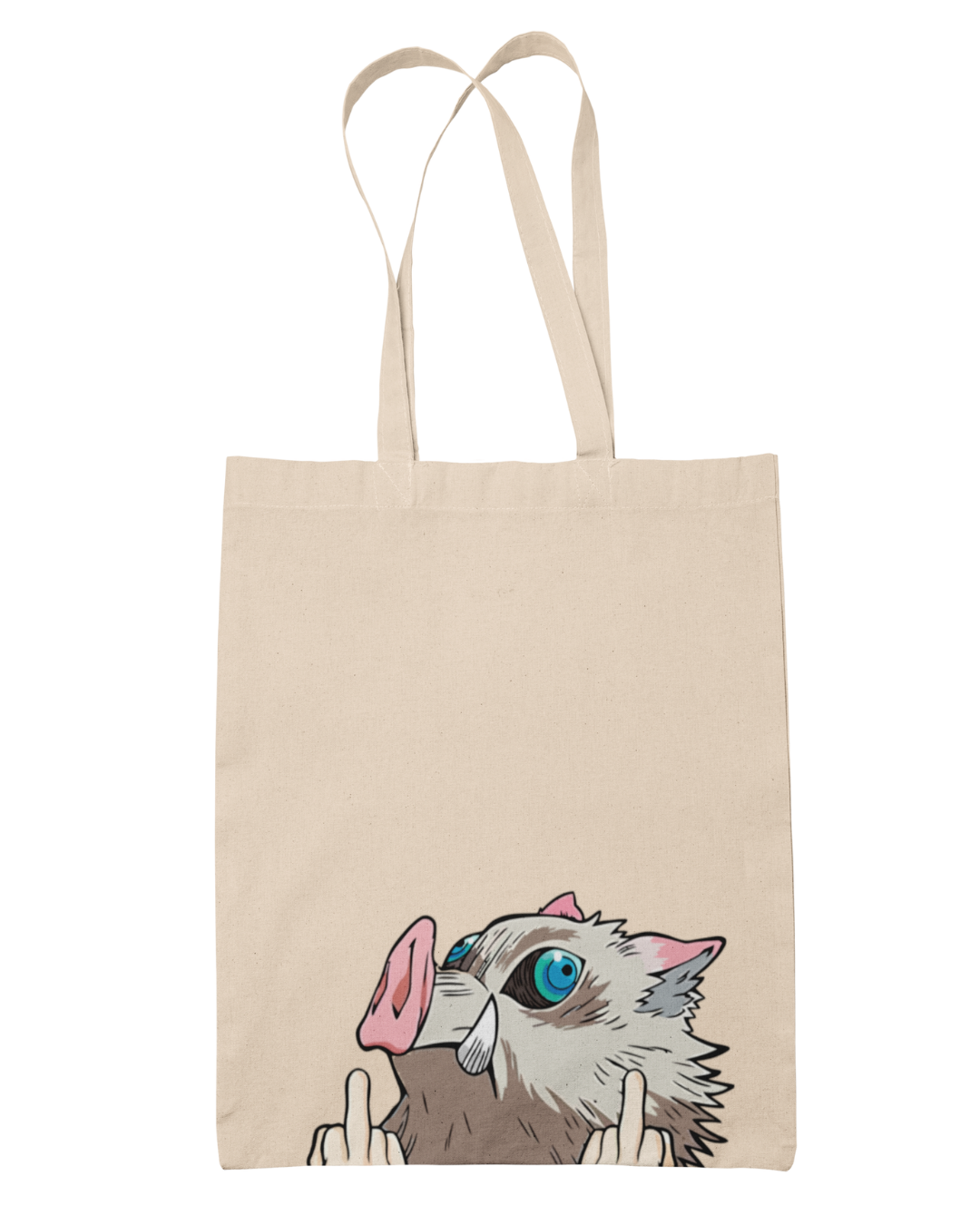 Inosuke F*** You Tote Bag - Demon Slayer