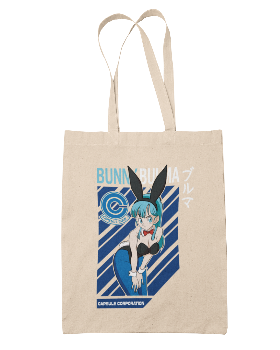 Bunny Bulma & Pattern Tote Bag - Dragon Ball Z