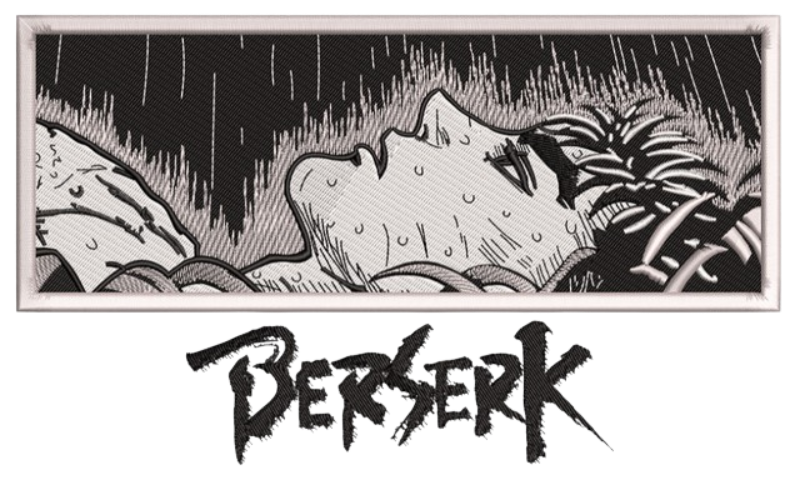 Guts Rain Manga Panel Tricou - Berserk