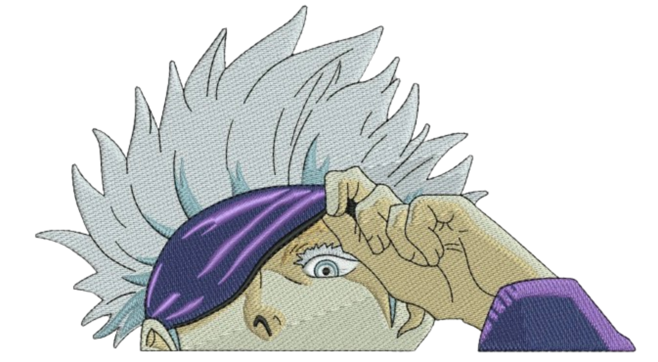 Gojo Peeking Bluza - Jujutsu Kaisen