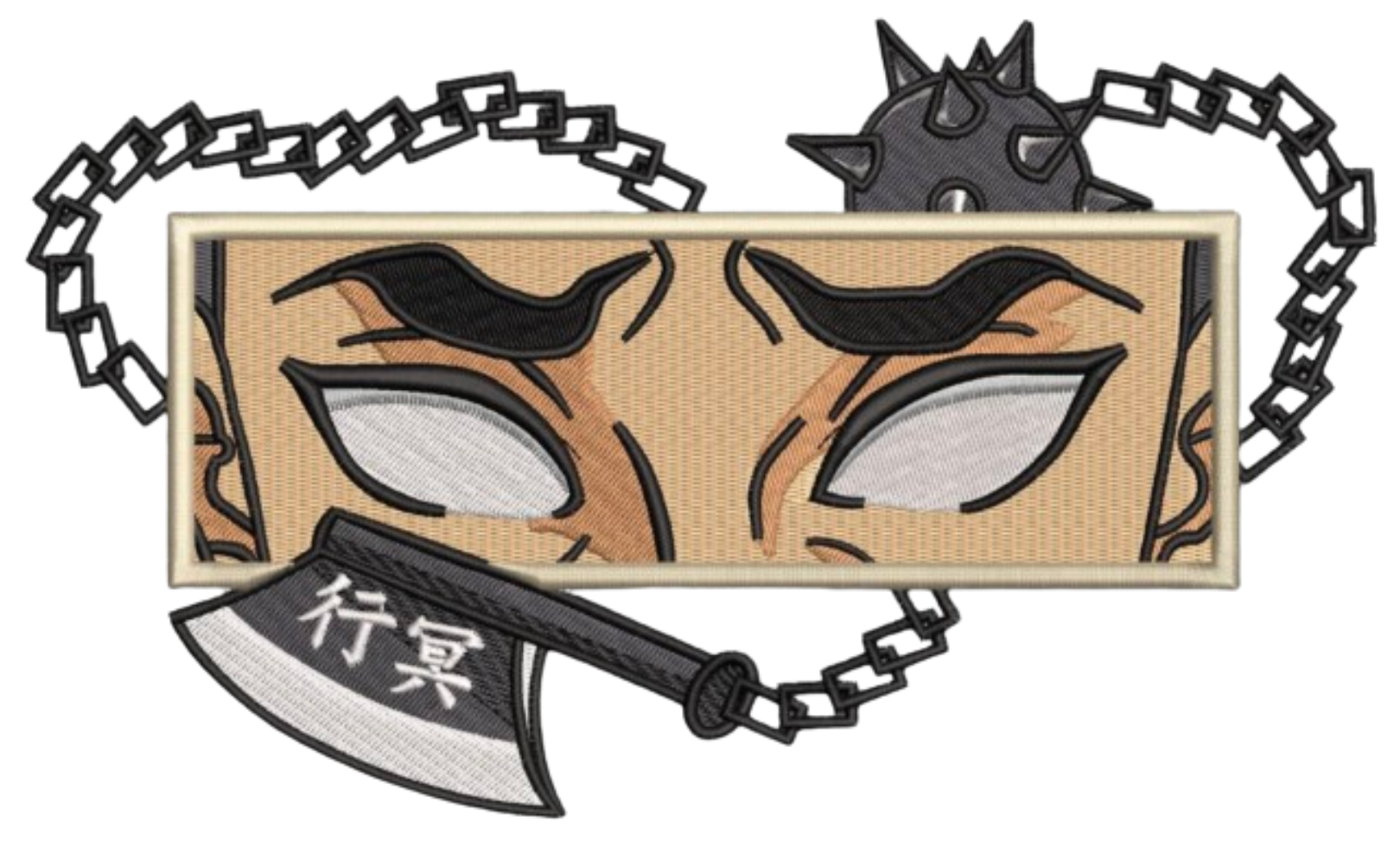 Gyomei Eyes & Weapon Tricou - Demon Slayer