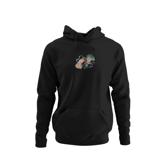 Izuku Midoriya (Deku) Punch Hanorac - My Hero Academia