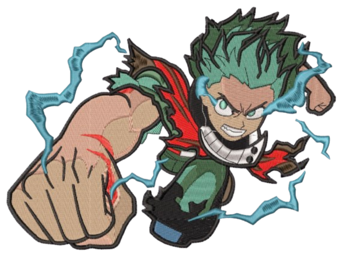Izuku Midoriya (Deku) Punch Bluza - My Hero Academia