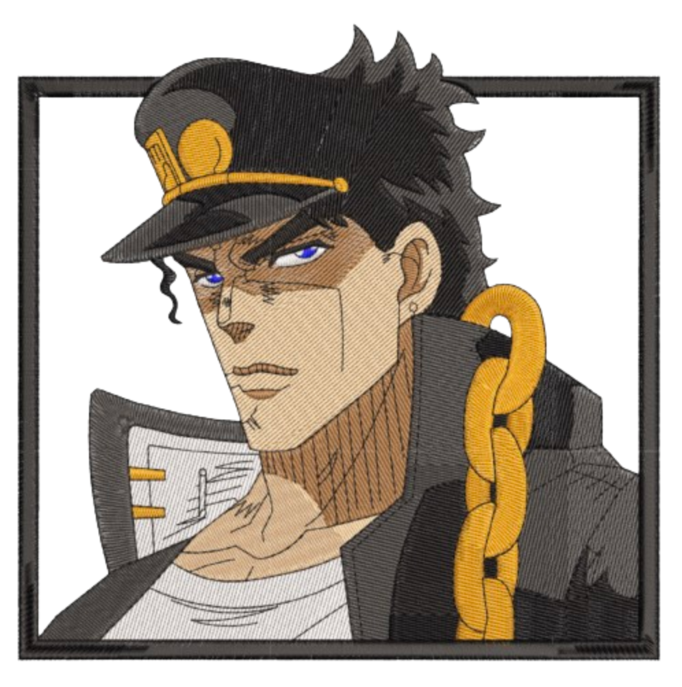 Jotaro Kujo Poker Face Tricou - Jojo's Bizzare Adventure