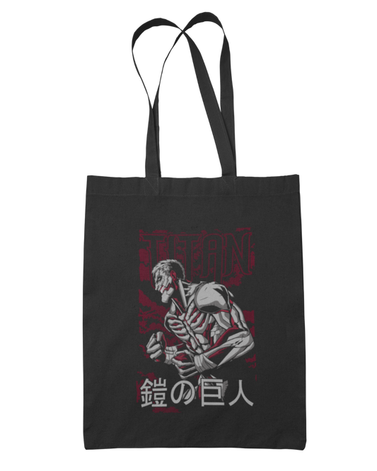 Armored Titan & Writing Tote Bag - Attack on Titan