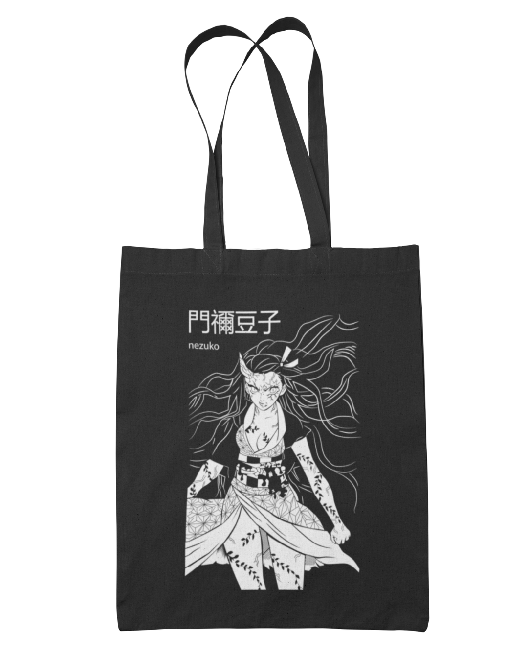 Angry Nezuko Tote Bag - Demon Slayer