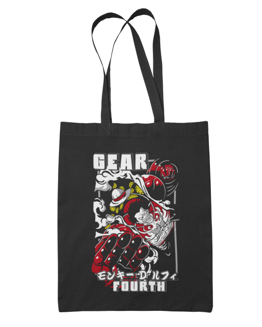 Luffy Gear 4 & Writing Tote Bag - One Piece