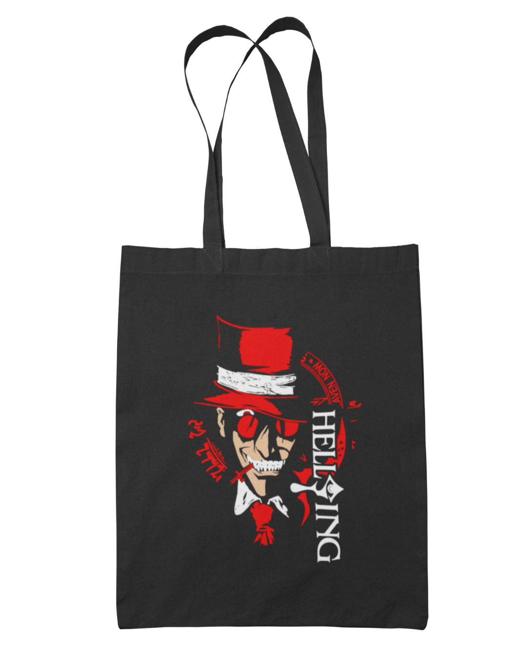 Alucard Smile & Writing Tote Bag - Hellsing