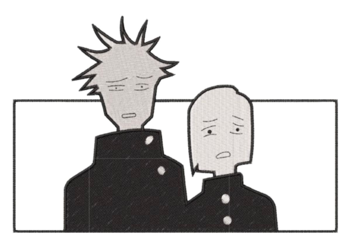 Megumi & Nobara Stunned Bluza - Jujutsu Kaisen