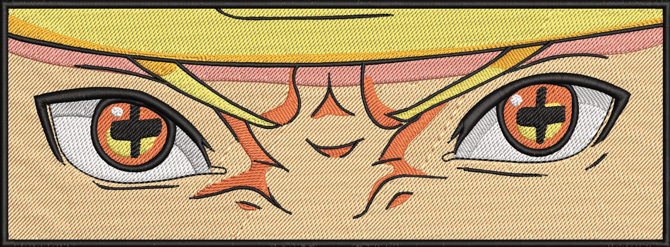 Naruto Uzumaki Six Paths Sage Mode Eyes Hanorac - Naruto