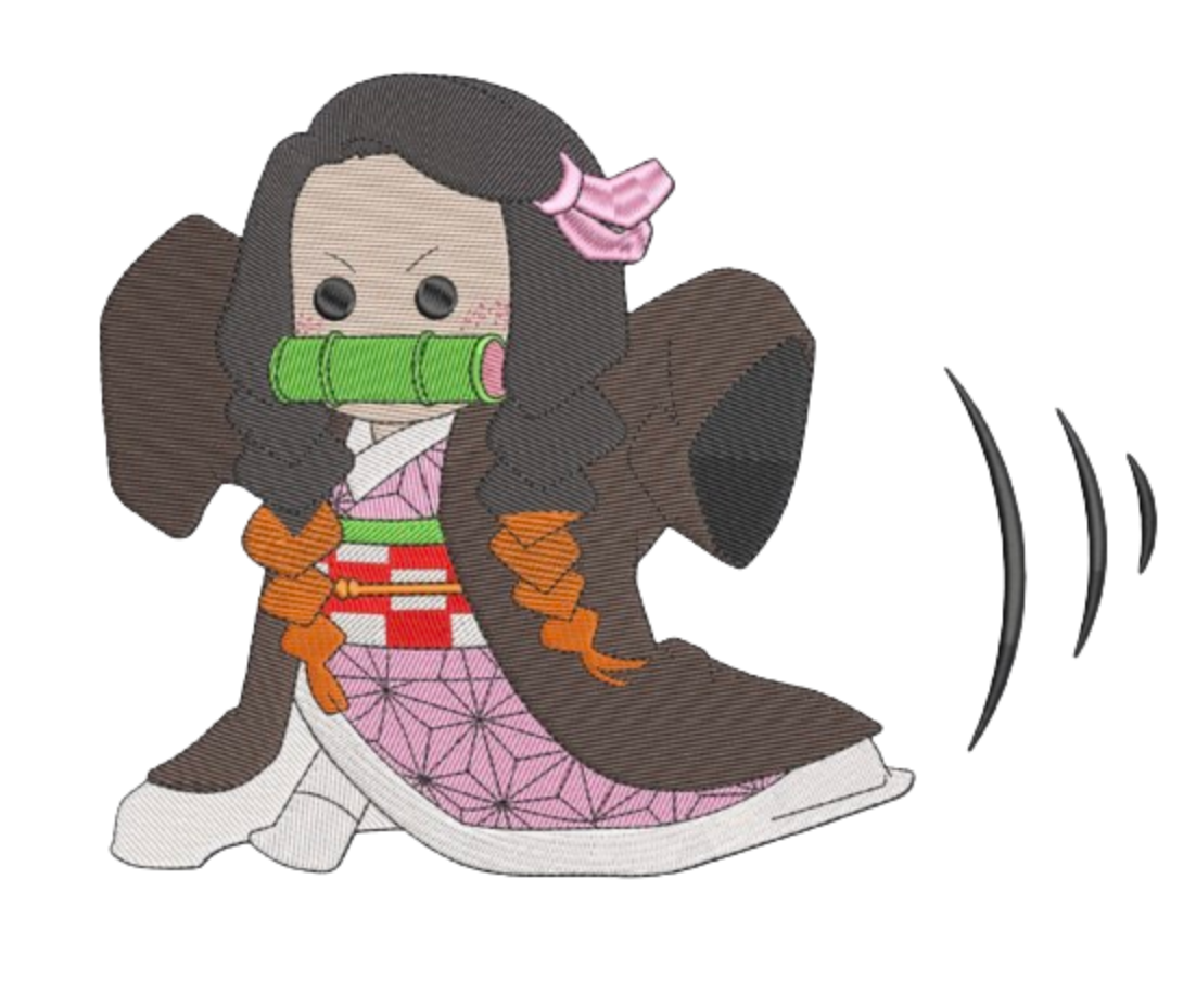Nezuko Chibi Bluza - Demon Slayer