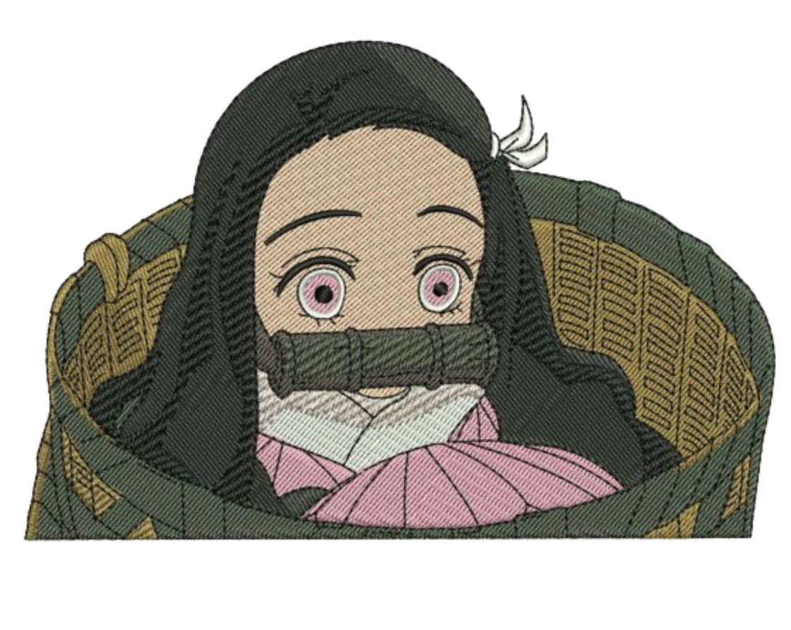 Nezuko in Basket Tricou - Demon Slayer