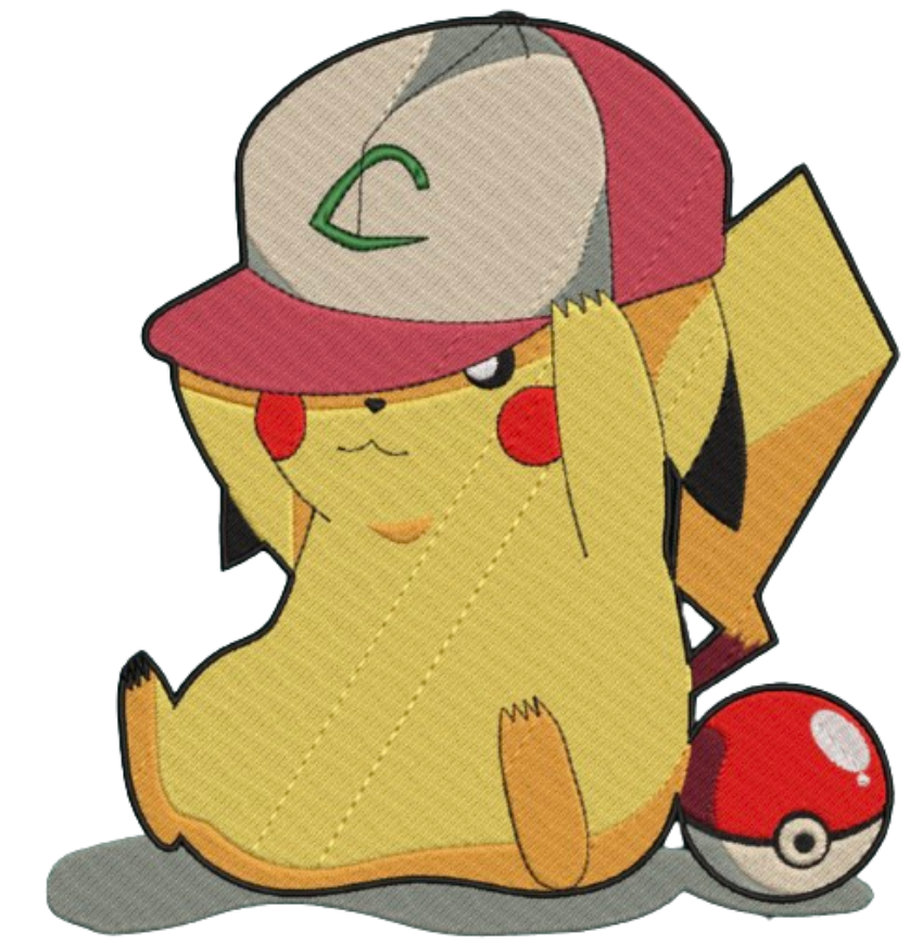 Pikachu with Hat Tricou - Pokemon