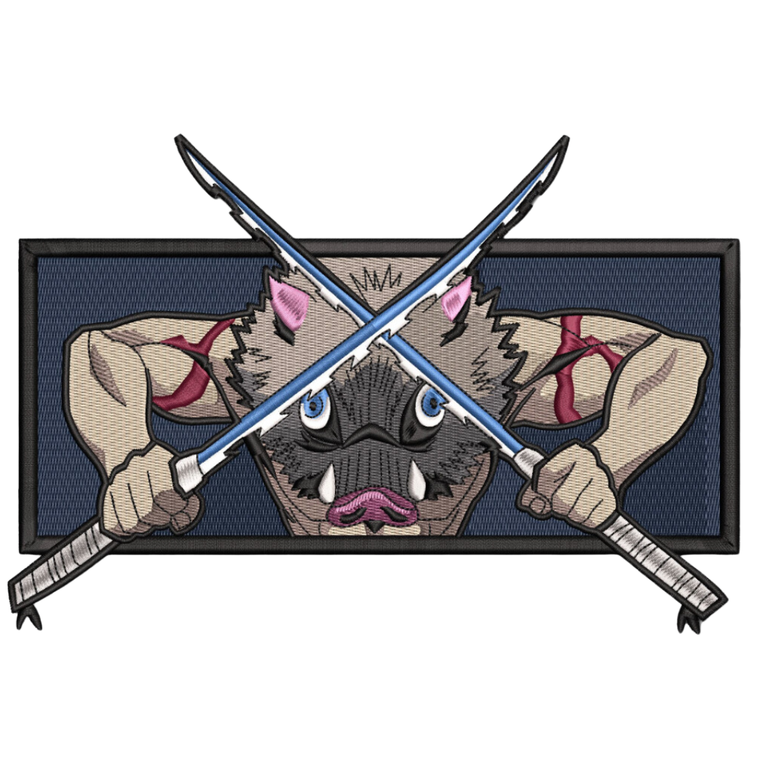 Inosuke and his Swords Bluza - Demon Slayer