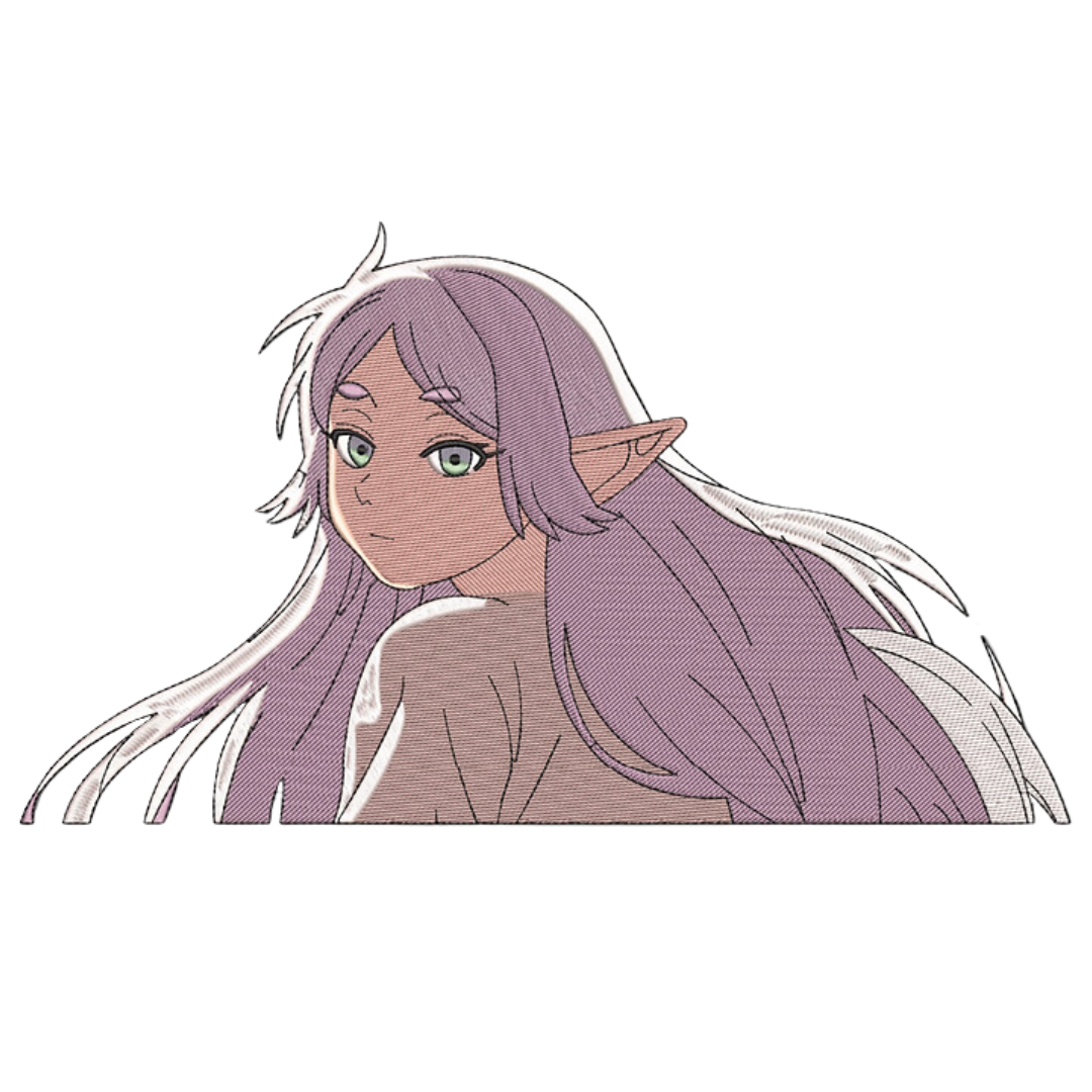 Frieren looking back Hanorac - Sousou No Frieren