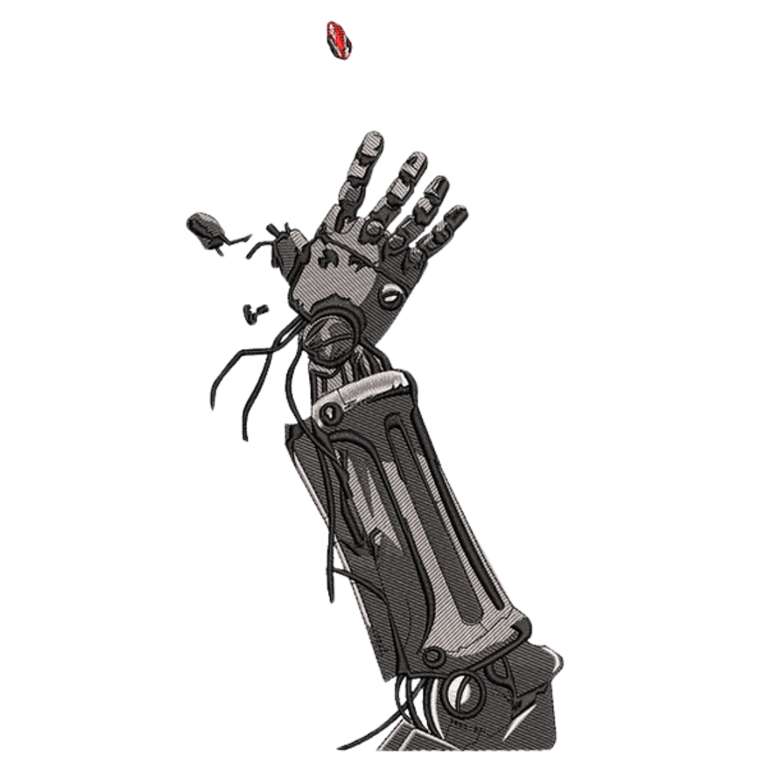 Edward's Arm & Philosopher Stone Tricou - Fullmetal Alchemist