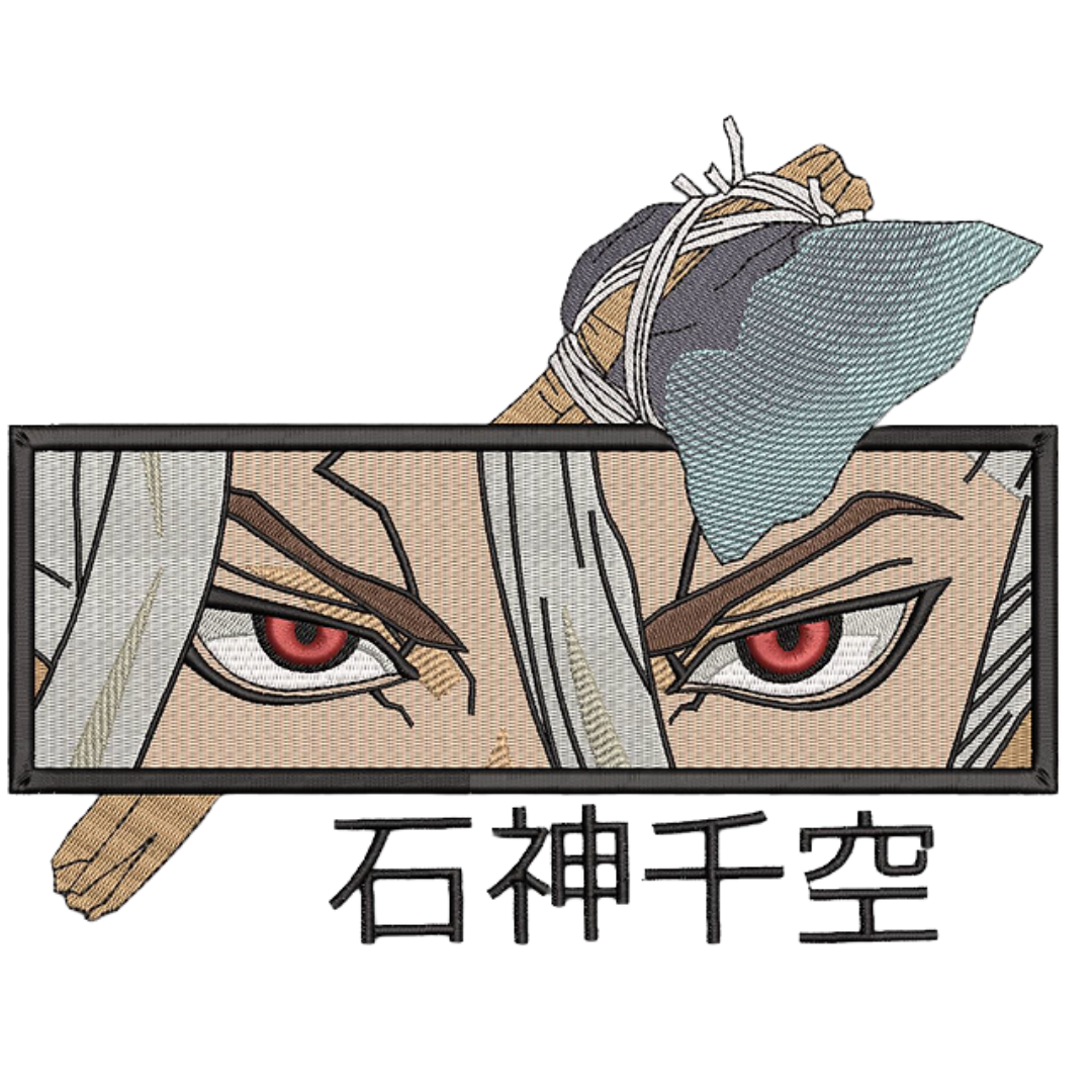 Senku Ishigami Eyes & Stone Age Ax Bluza - Dr. Stone