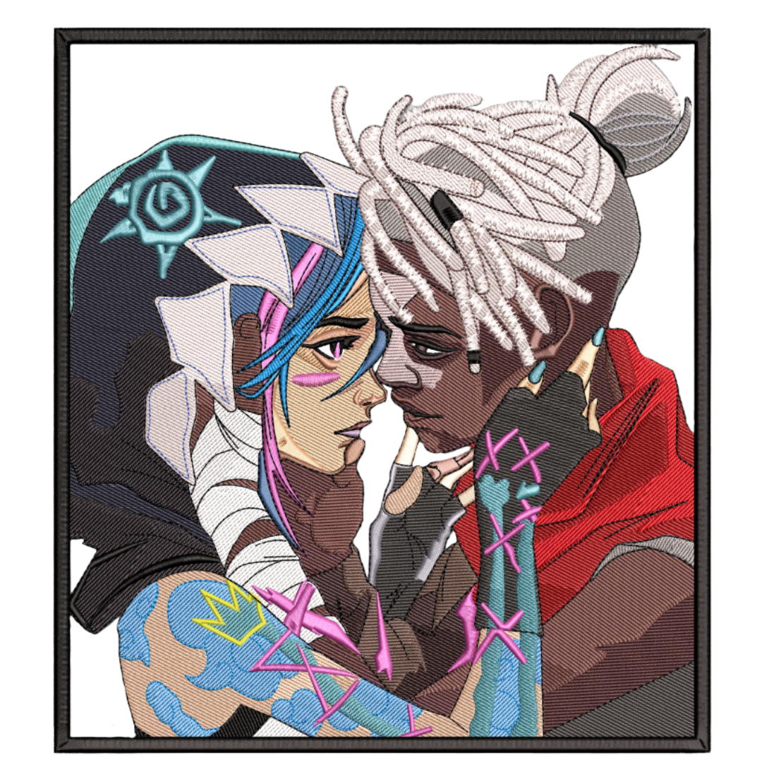 Jinx & Ekko Tricou - League of Legends