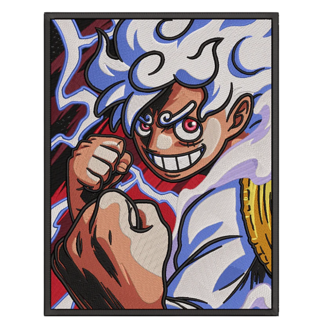 Luffy Gear 5 Fighting Tricou - One Piece