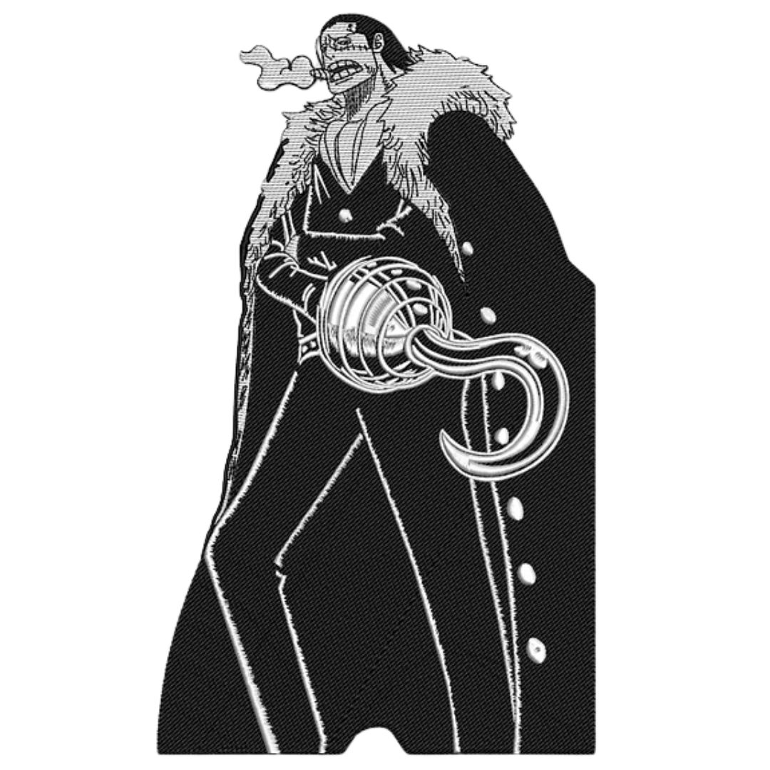 Crocodile Manga Panel Tricou - One Piece