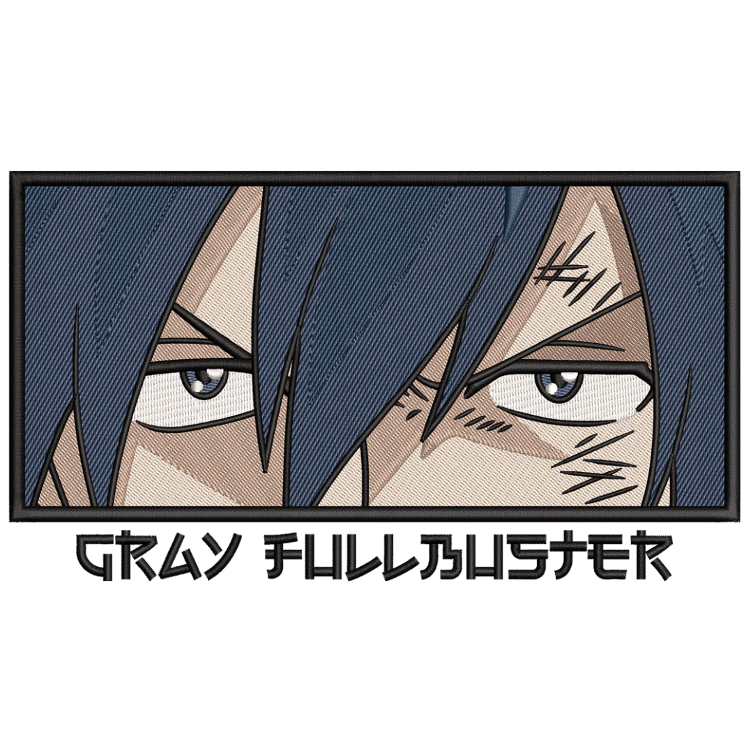 Gray Fullbuster Eyes & Writing Hanorac - Fairy Tail