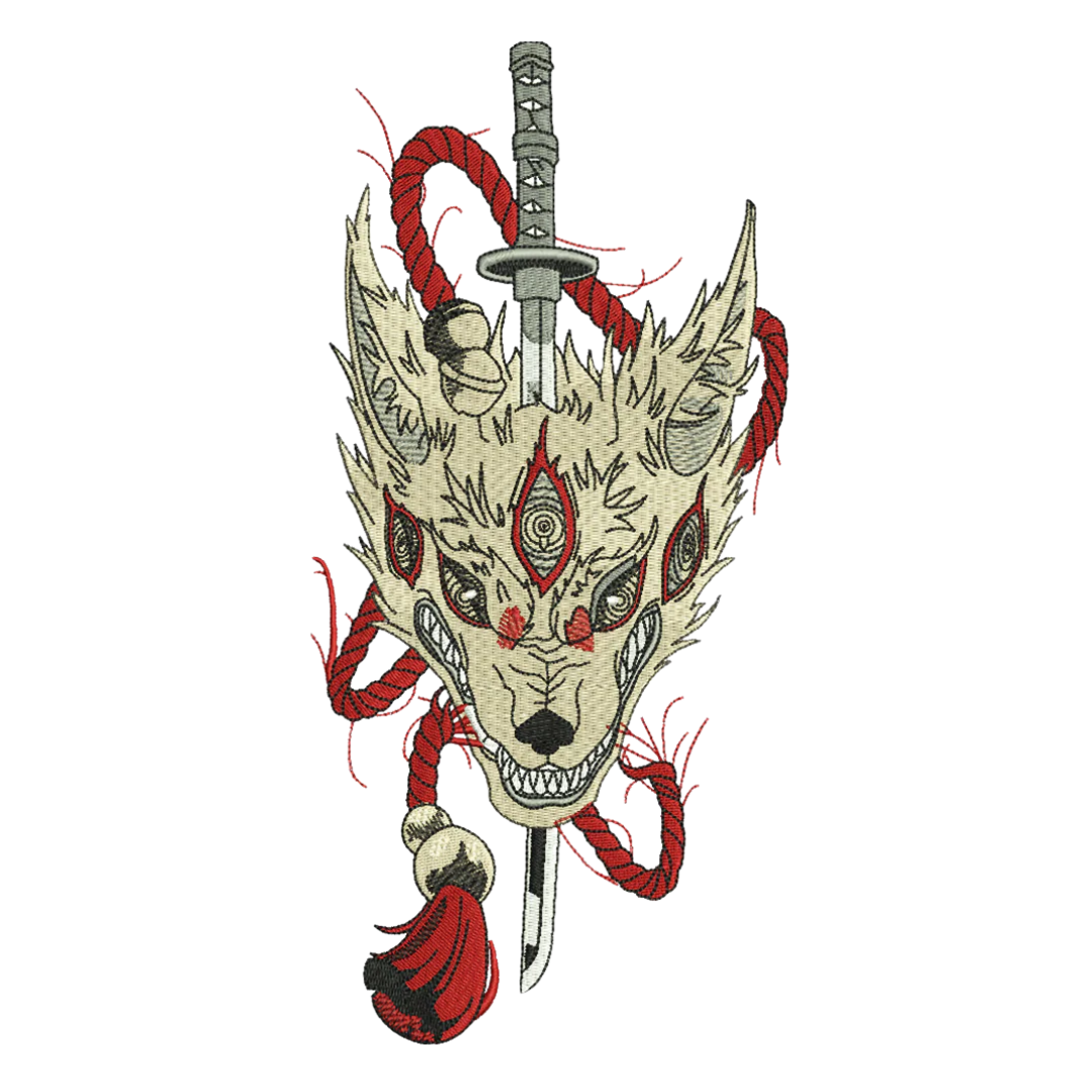 Fox Devil & Sword Tricou - Chainsaw Man