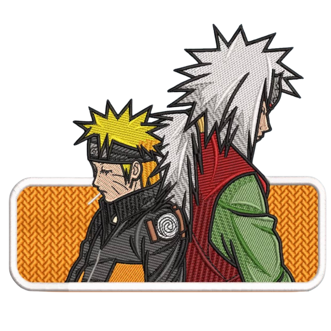 Custom Hokage Back / Naruto & Jiraya Front Bluza