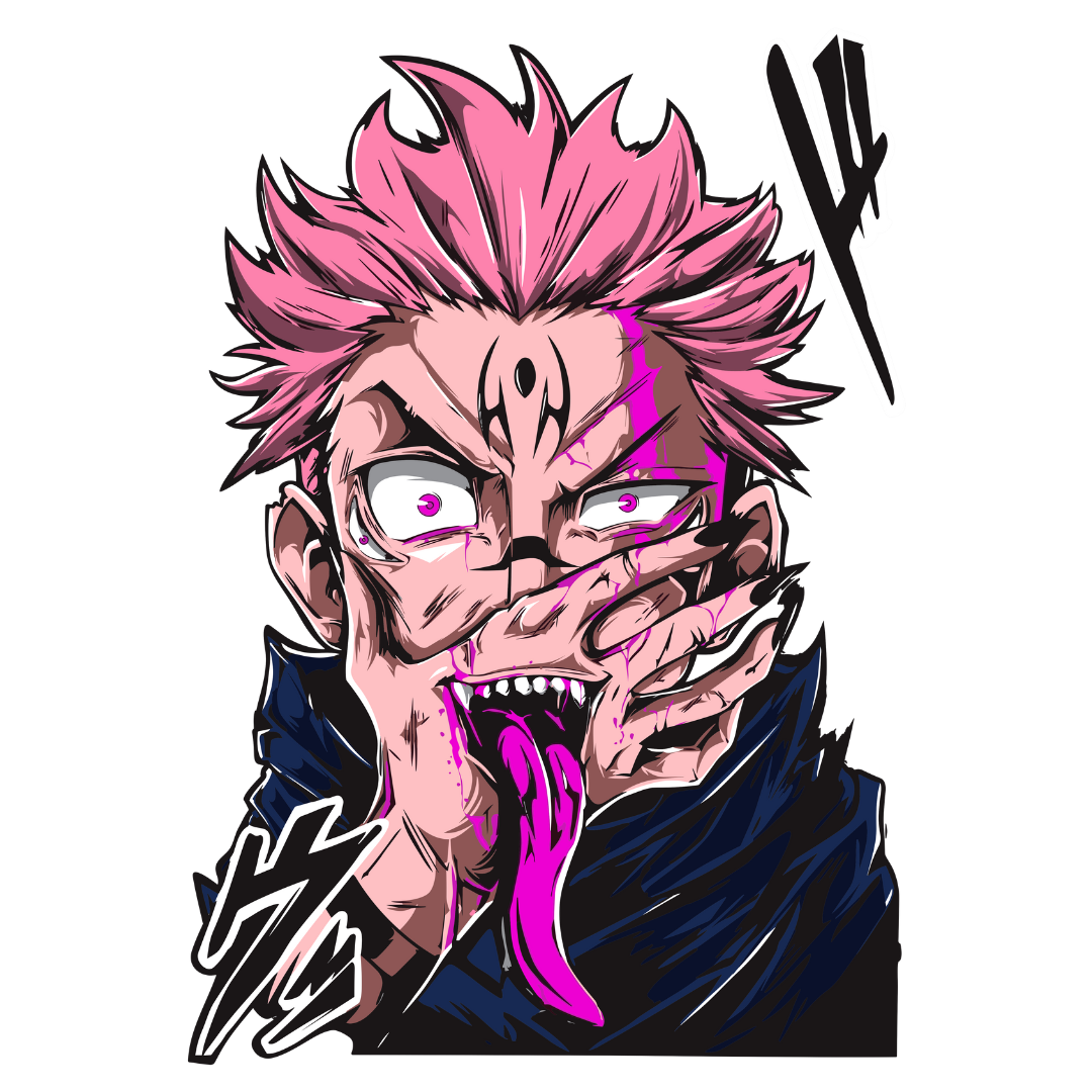 Sukuna Tongue Tote Bag - Jujutsu Kaisen