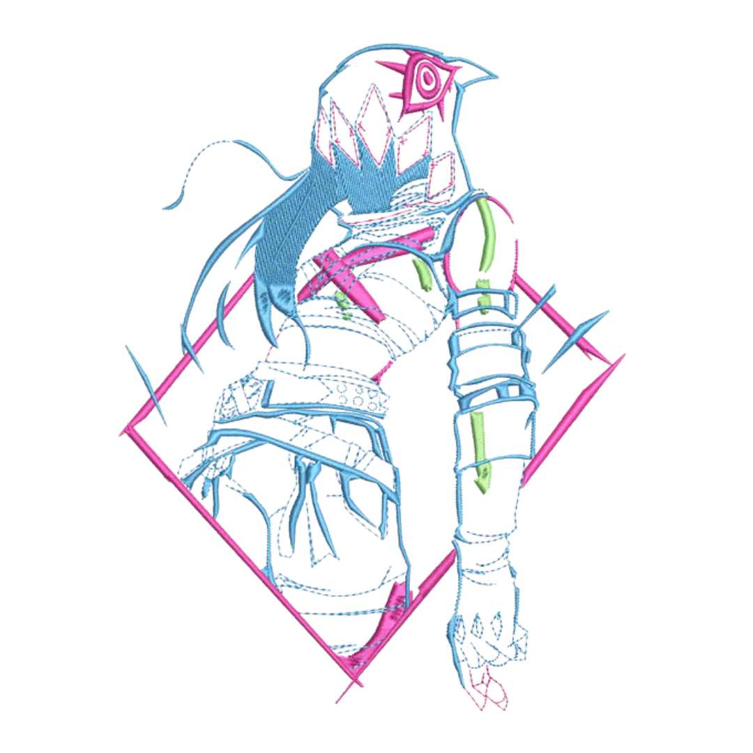 Hooded Jinx Tricou - League of Legends
