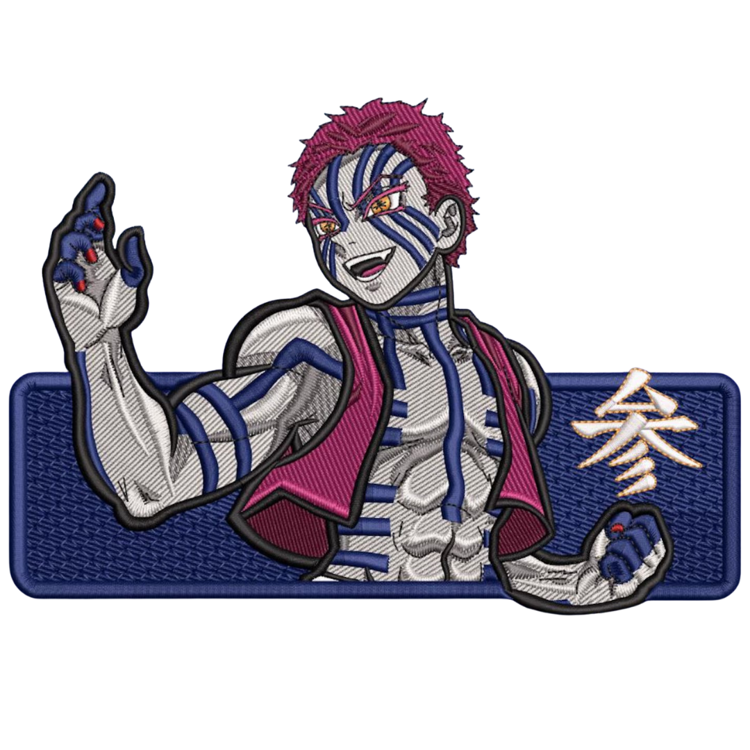 Akaza Fighting Tricou - Demon Slayer