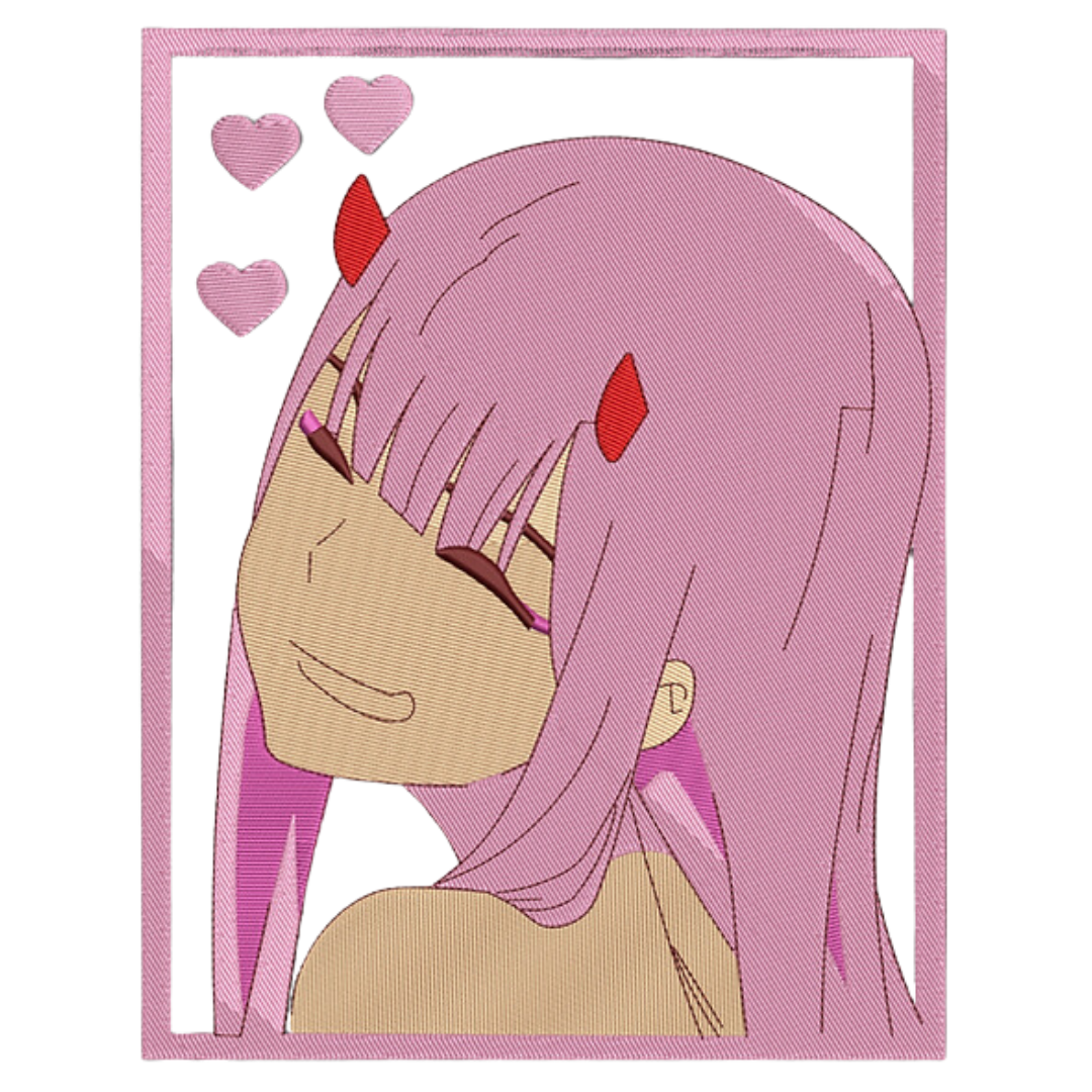 Zero Two Smile Hanorac - Darling in the Franxx