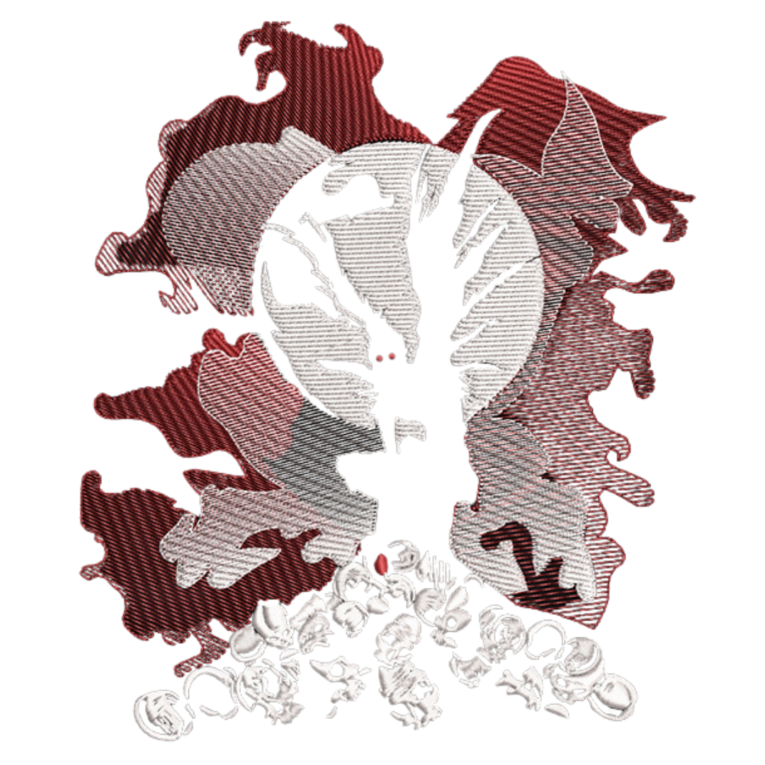 Ruyk Outline Tricou - Death Note