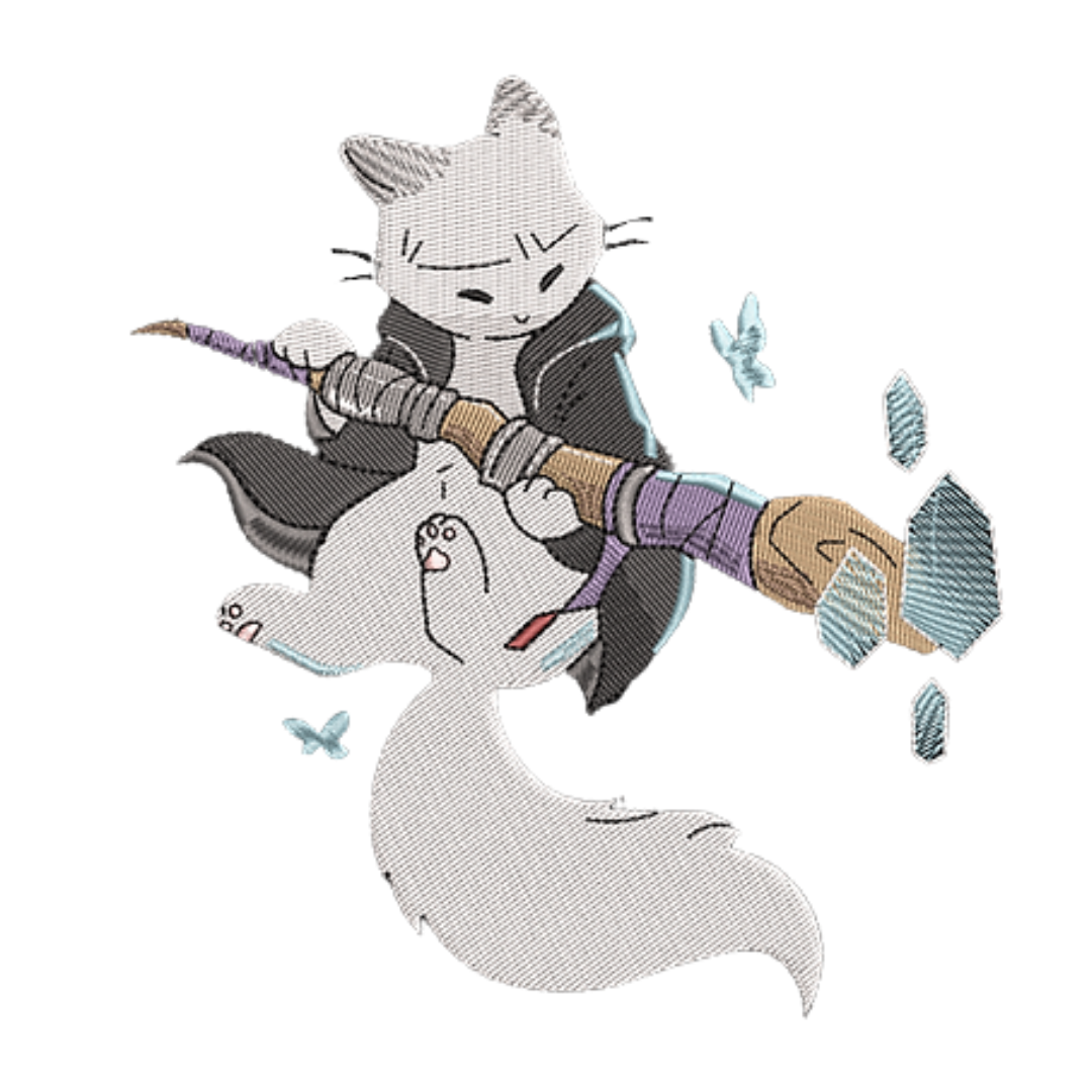 Cat Fern Bluza - Sousou No Frieren