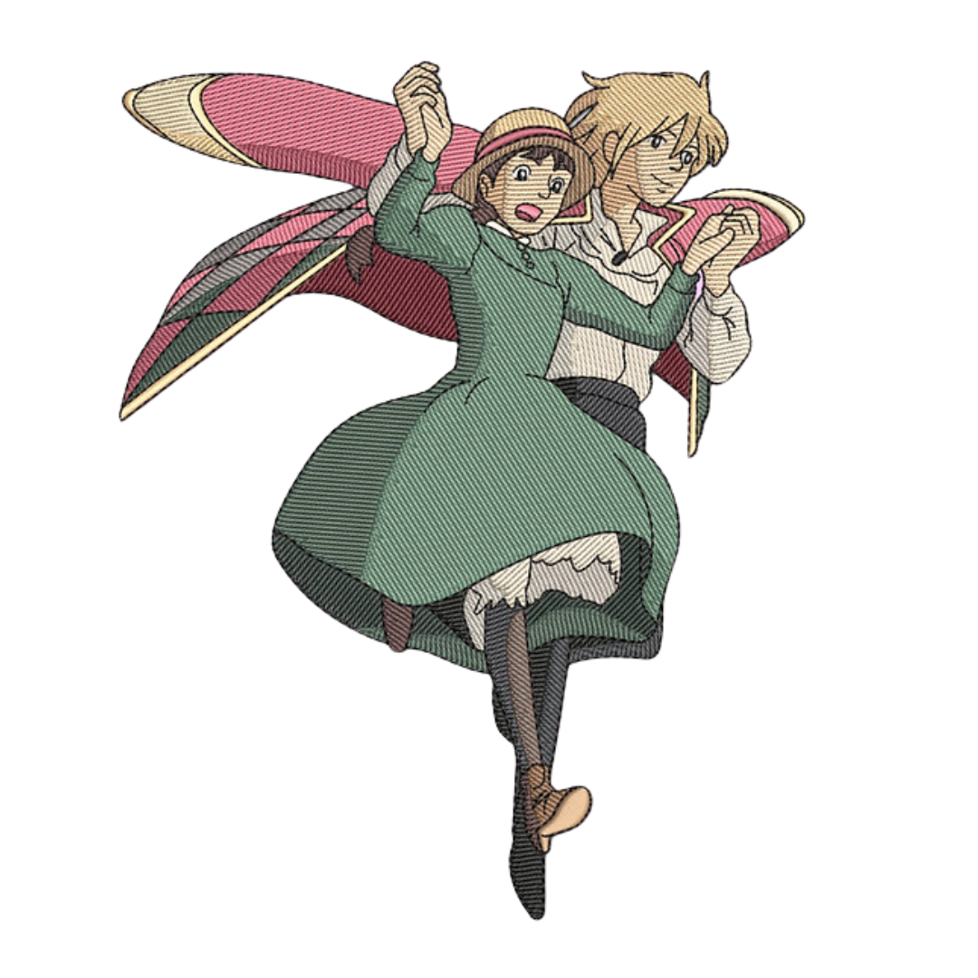 Howl & Sophie Howl's Moving Castle Bluza - Studio Ghibli