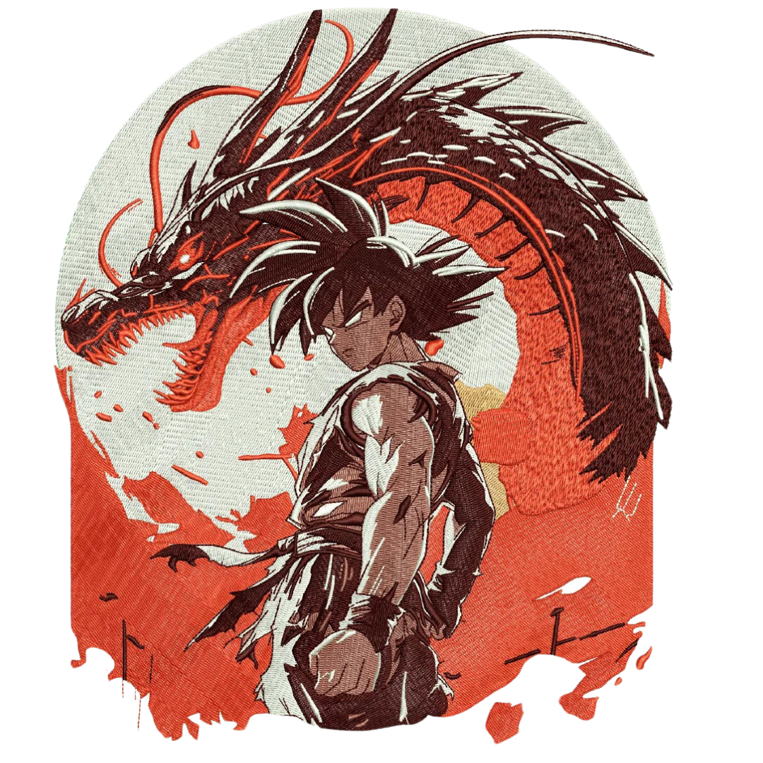 Goku and Shenron Tricou - Dragon Ball Z