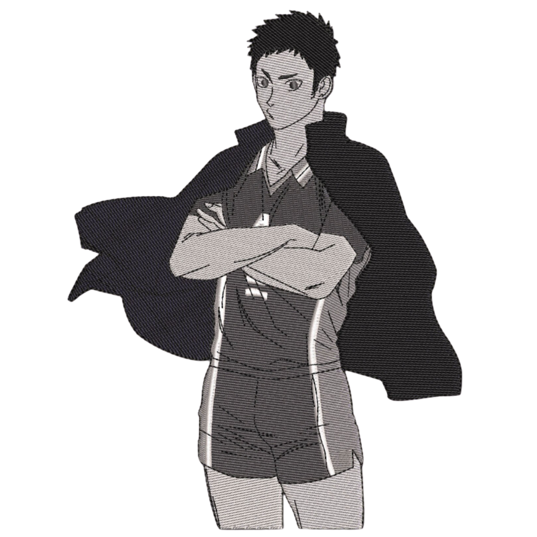 Daichi Sawamura Manga Panel Hanorac - Haikyu!!