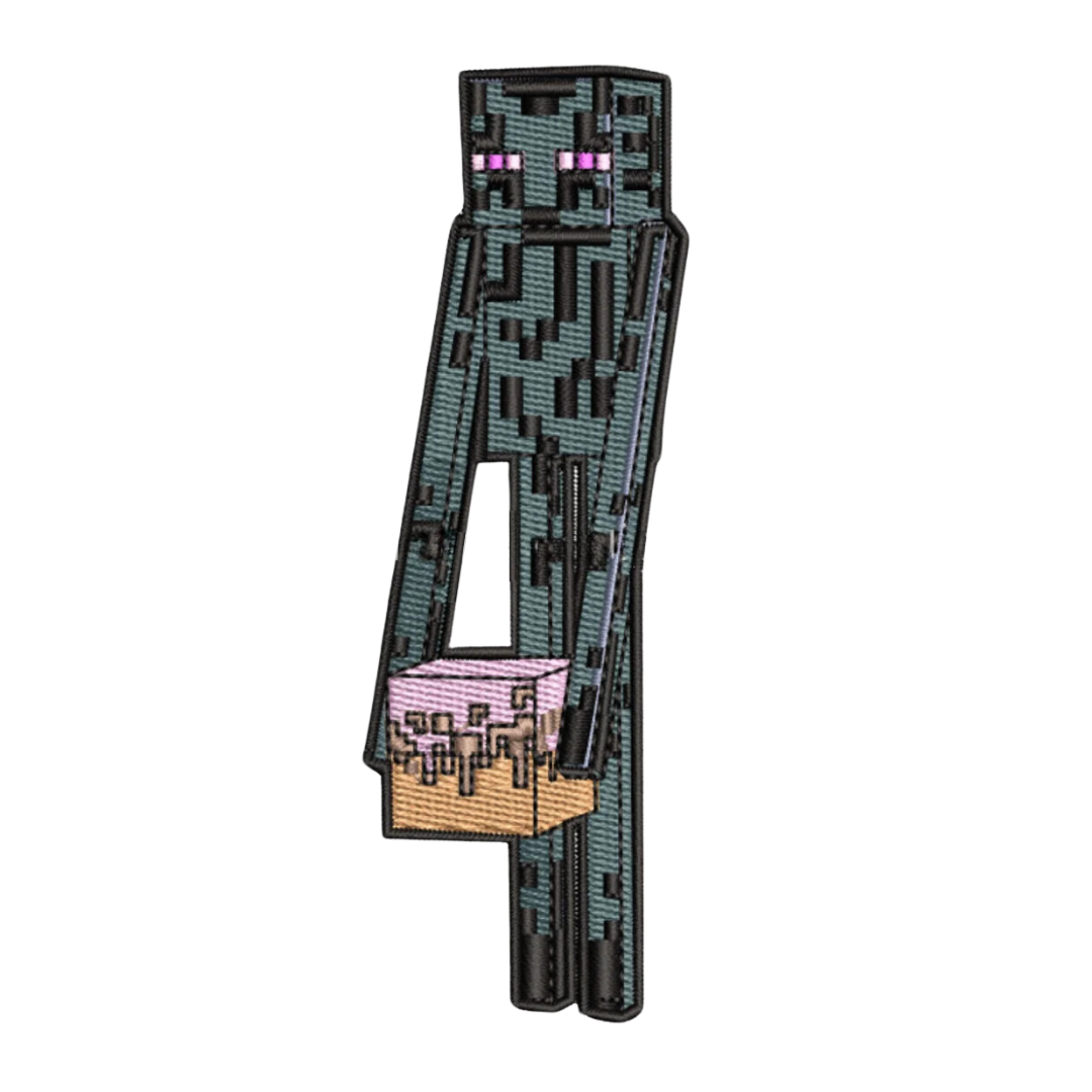 Enderman holding a Block Bluza - Minecraft