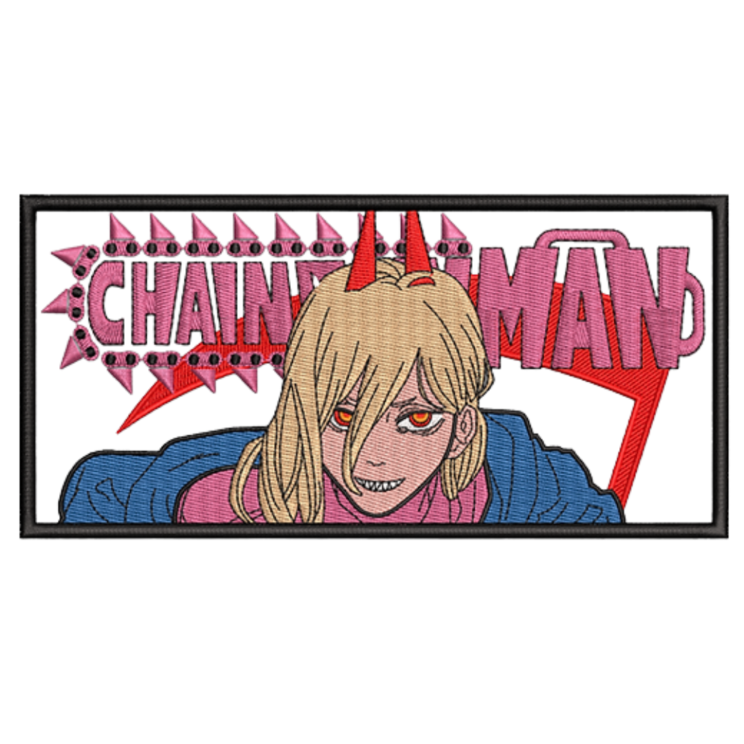 Power & Logo Hanorac - Chainsaw Man