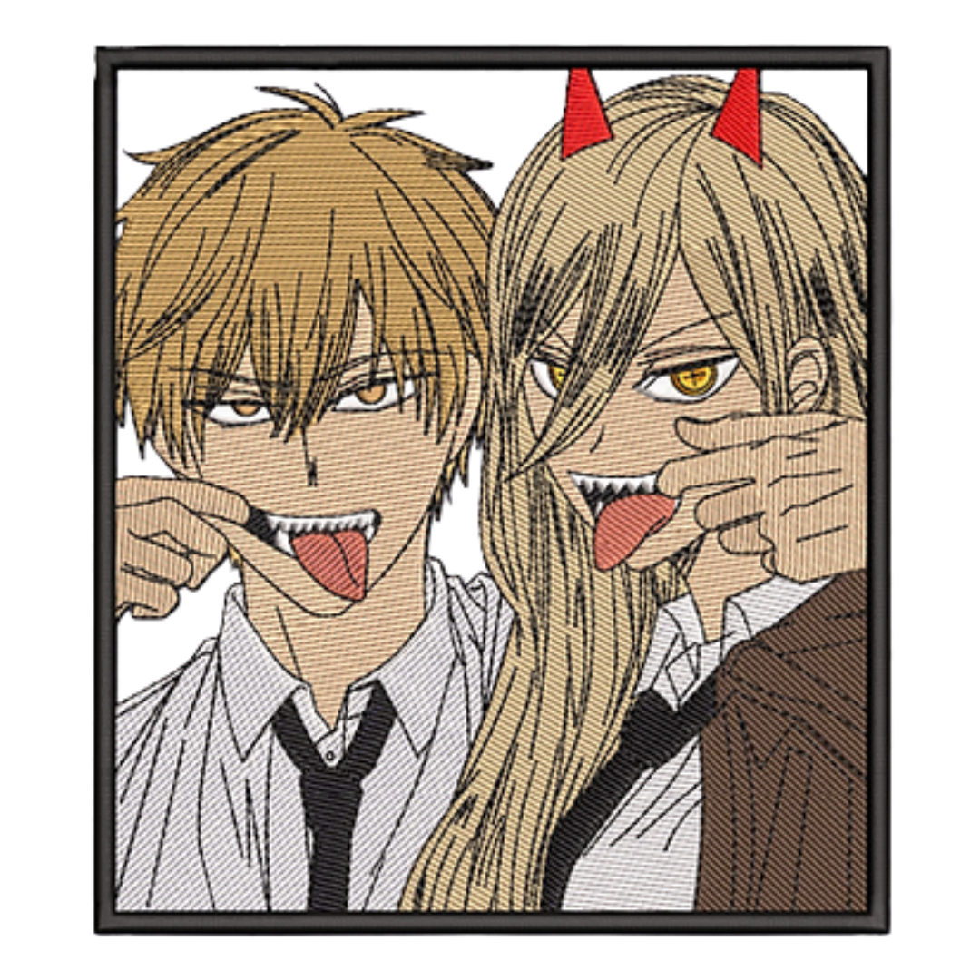 Denji & Power Bluza - Chainsaw Man