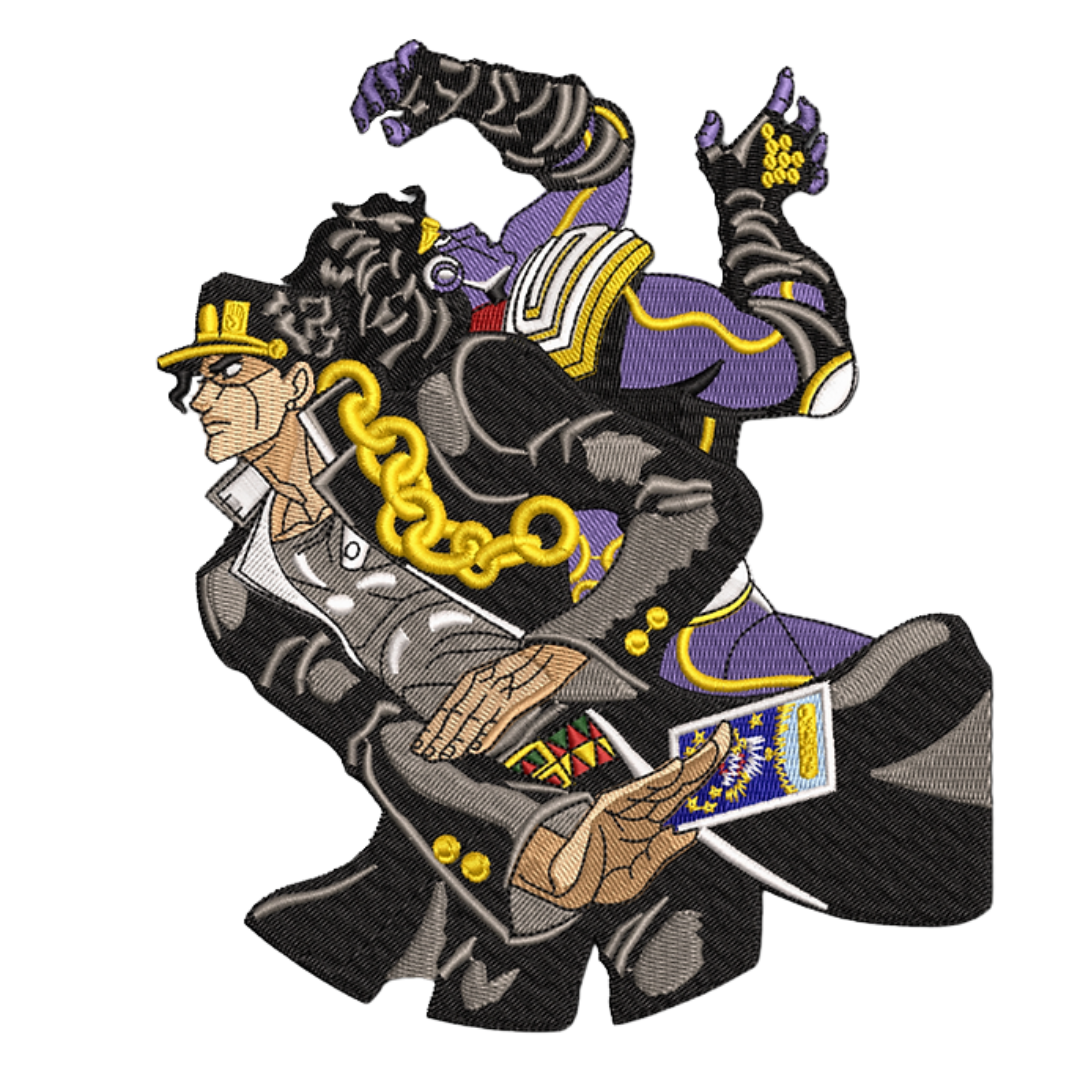 Jotaro & Star Platinum Pose Hanorac - Jojo's Bizzare Adventure