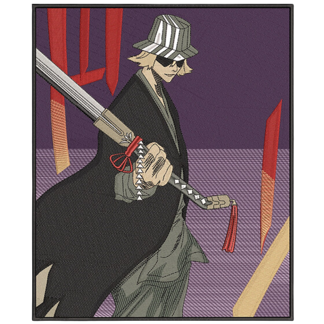 Kisuke Urahara Sword Bluza - Bleach