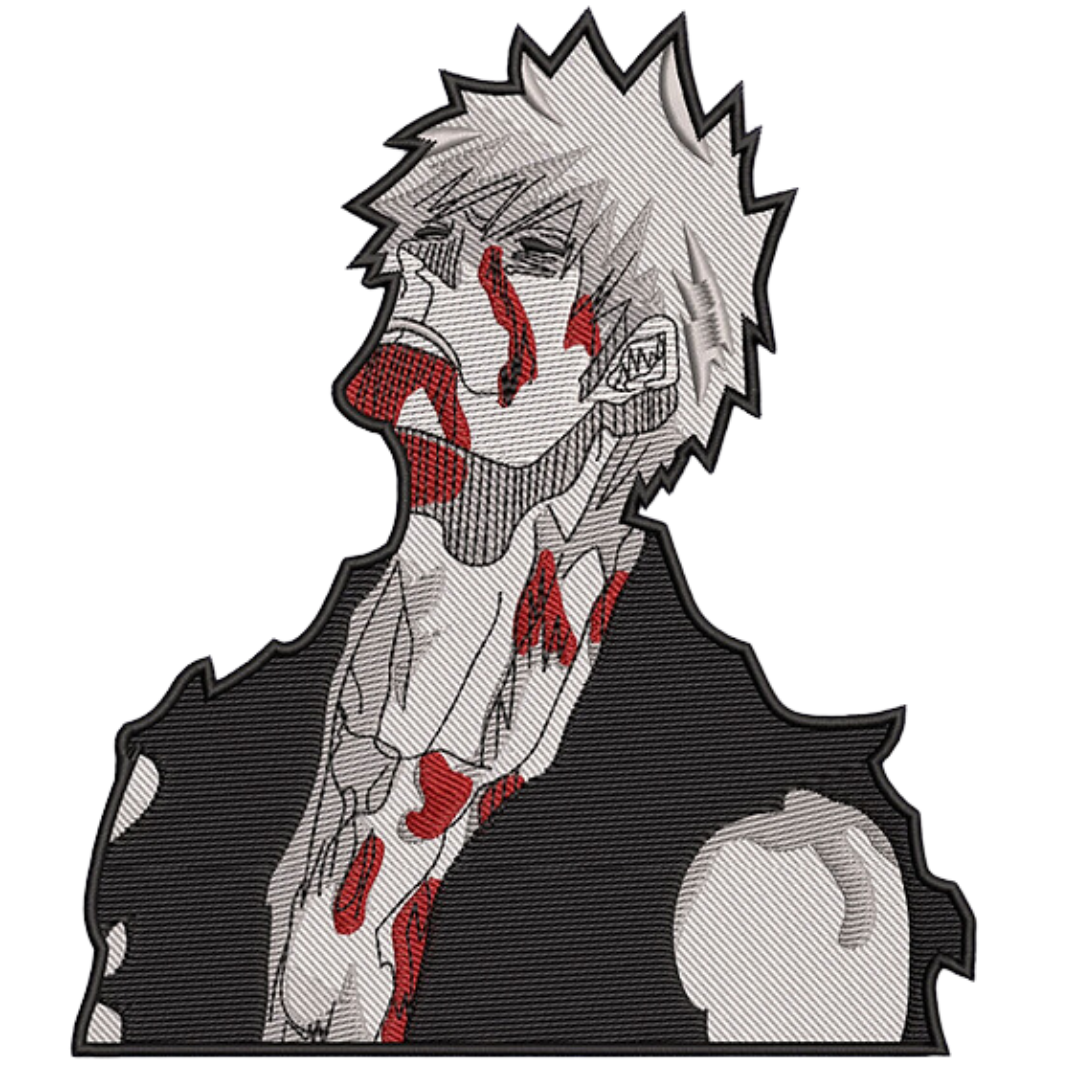 Ichigo Black and White Bleeding Bluza - Bleach